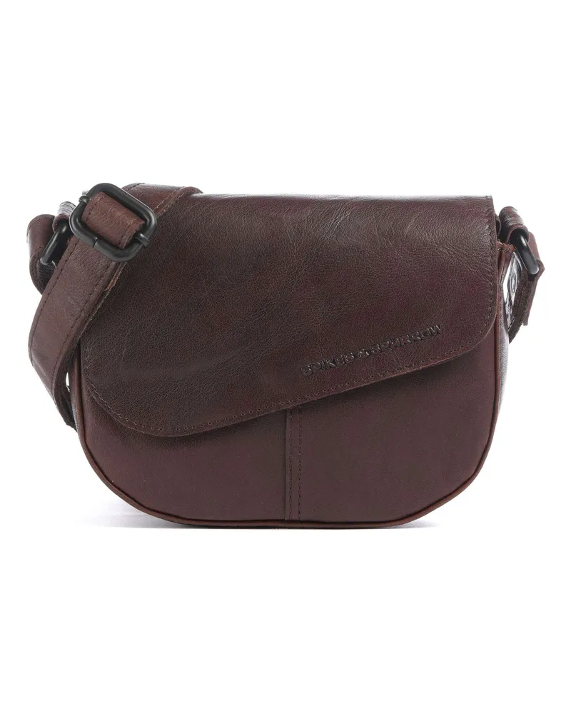 Spikes & Sparrow Umhängetasche Bronco Genya in braun Braun