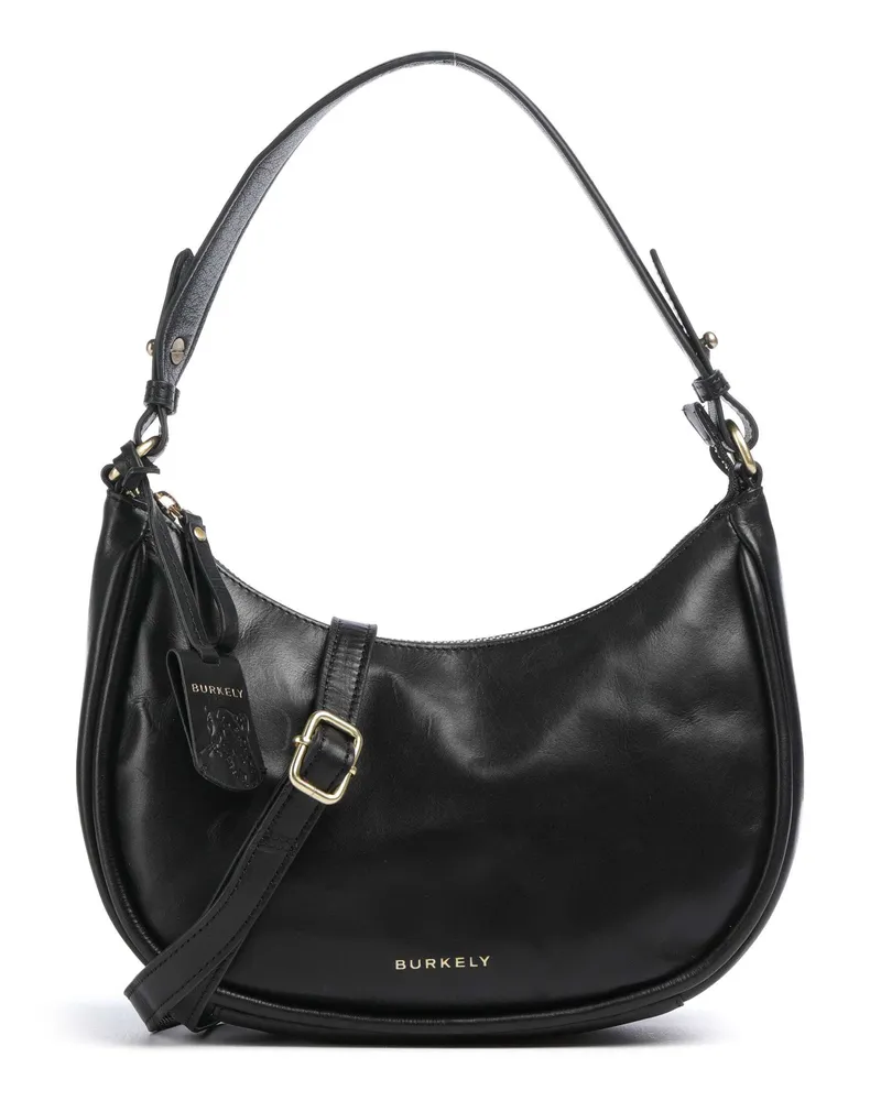 Burkely Schultertasche Vintage Veda in schwarz Schwarz
