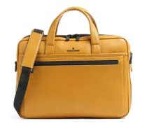 Aktentasche Nappa X Charlie RFID in gelb