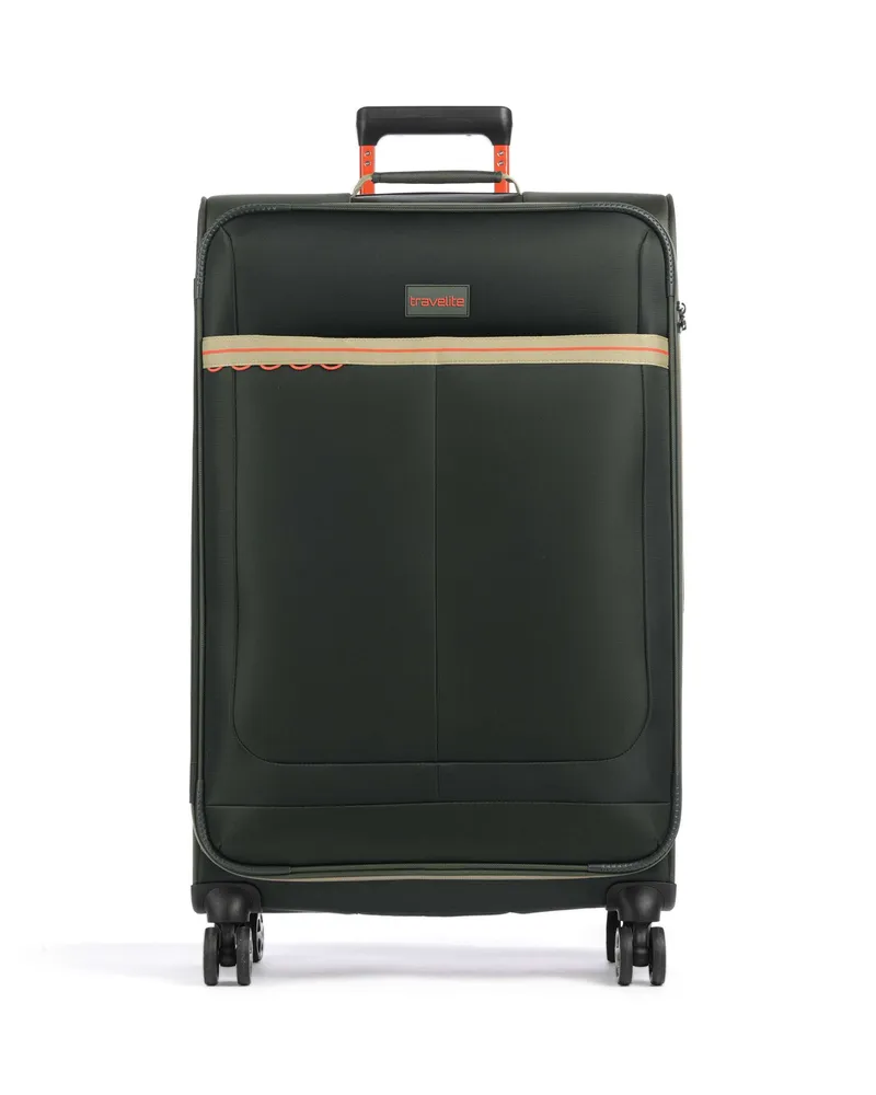 Travelite 4-Rollen Trolley Color Craze in oliv Oliv