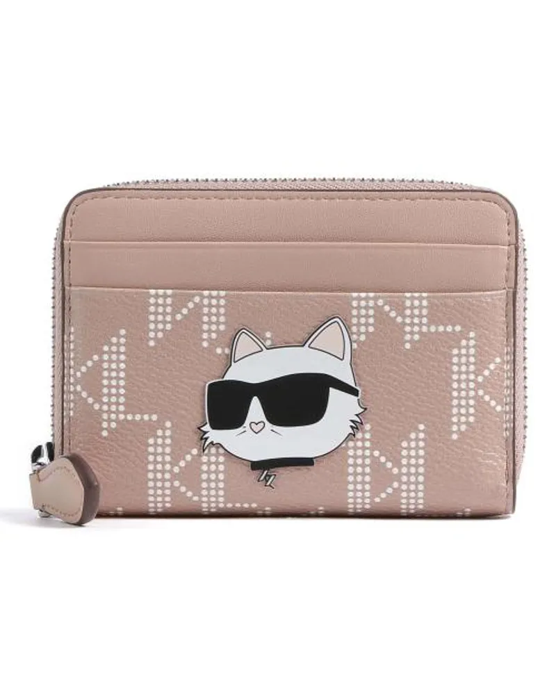 Karl Lagerfeld Ikonik 2.0 Geldbörse altrosa Pink