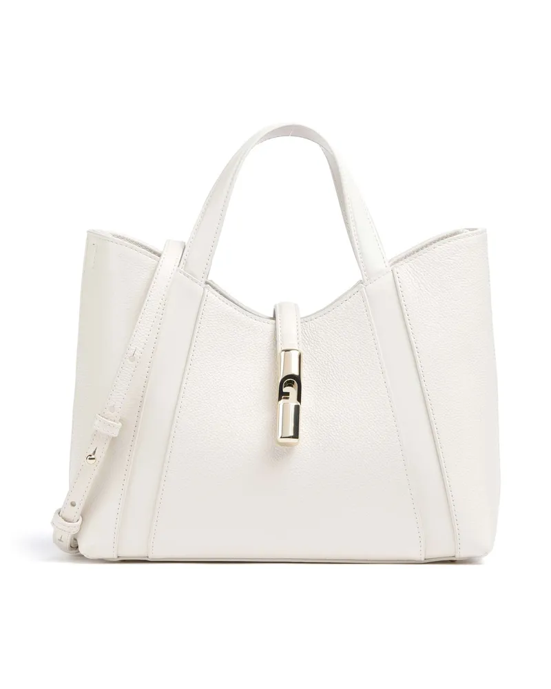 Furla Handtasche Goccia S in elfenbein Beige
