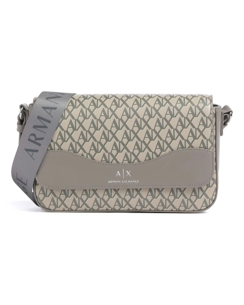 Armani Exchange Umhängetasche Wave Monogram in beige Beige