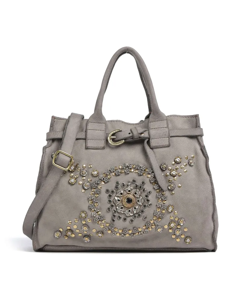 Campomaggi Handtasche in grau Grau