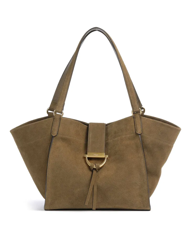 Abro Shopper Suede Temi in oliv Oliv