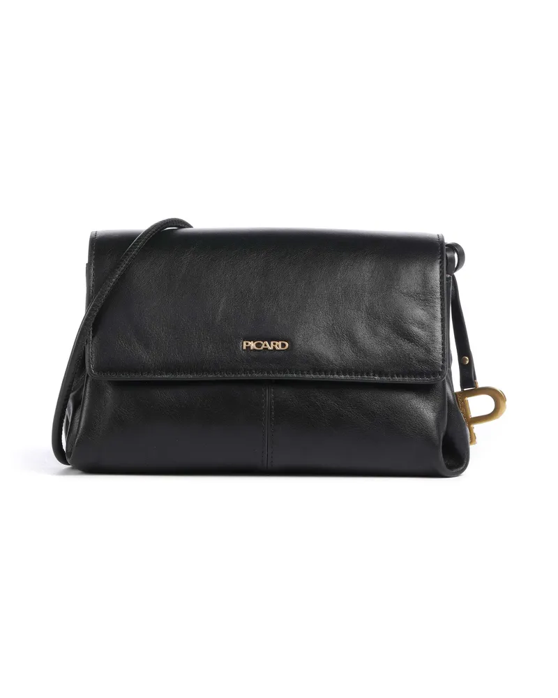 Picard Umhängetasche Whisper in schwarz Schwarz