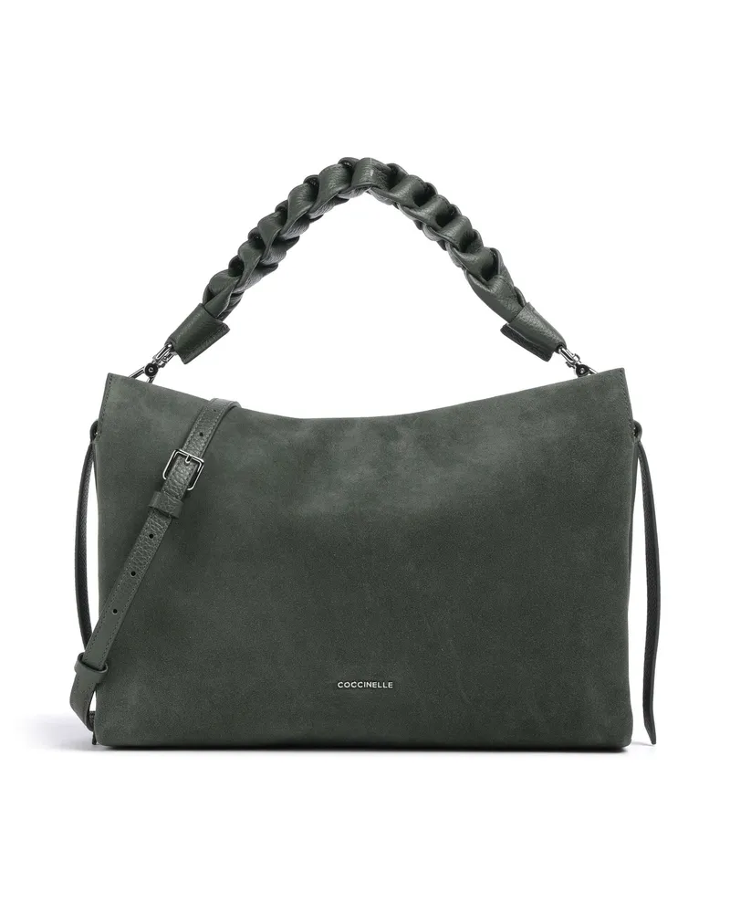 Coccinelle Beuteltasche Boheme Suede in grün Grün