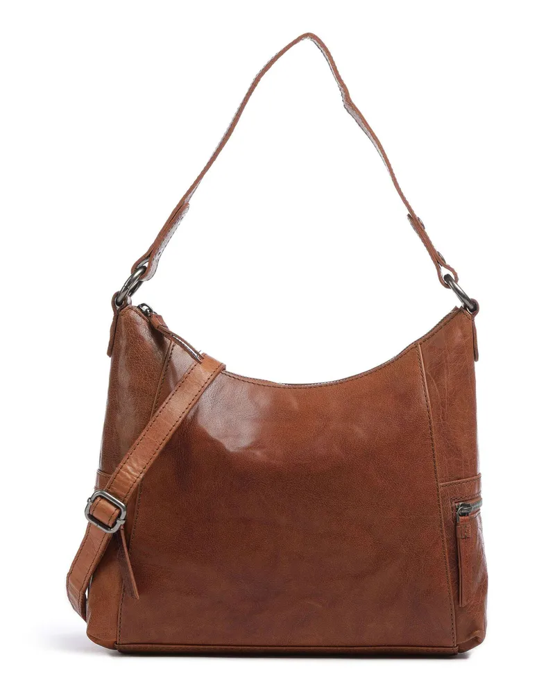 Spikes & Sparrow Beuteltasche Bronco in braun Braun