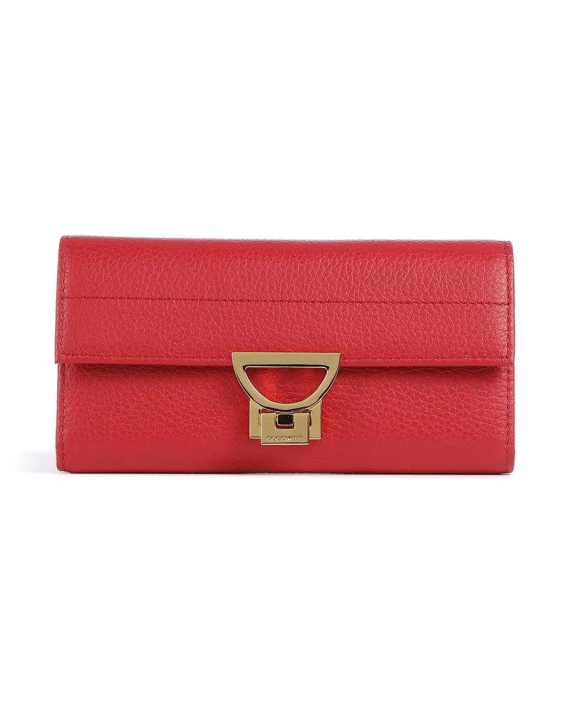 Coccinelle Geldbörse Arlettis RFID in rot Rot