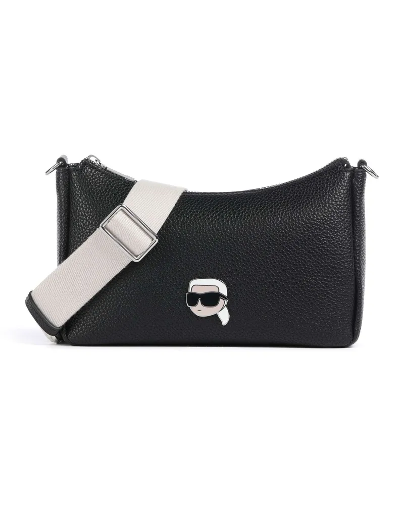Karl Lagerfeld Schultertasche K/Ikonik in schwarz Schwarz