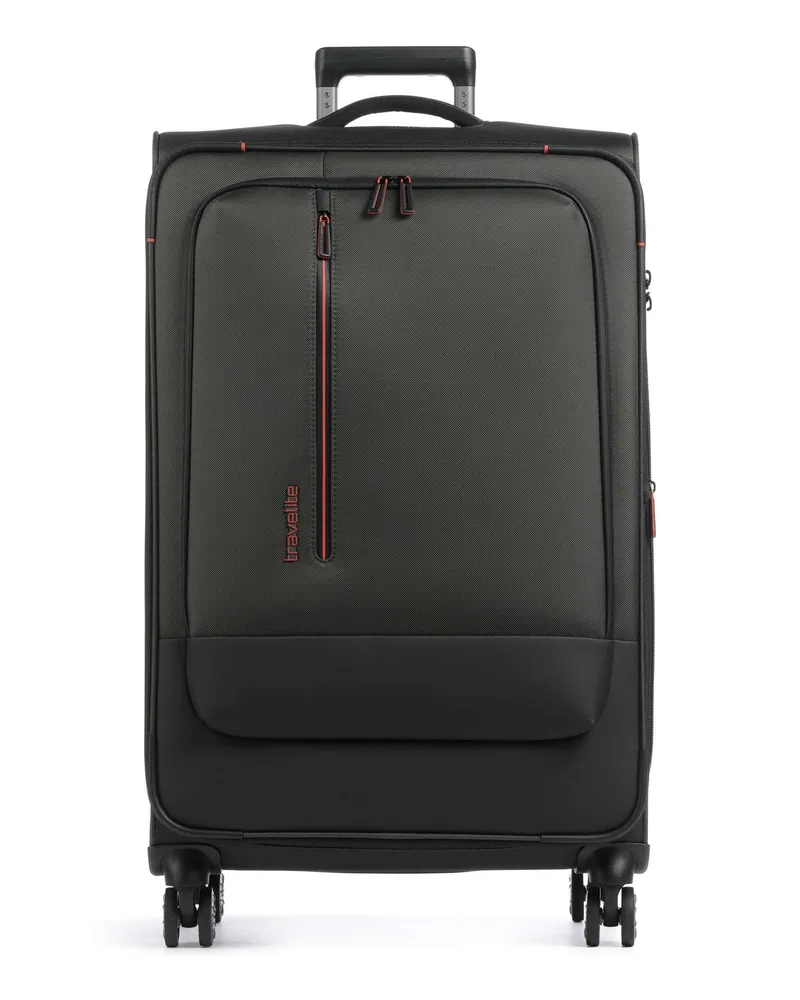 Travelite 4-Rollen Trolley Crosslite 5.0 in oliv Oliv