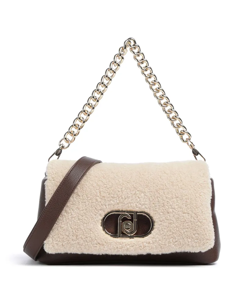 Liu Jo Schultertasche Icon M in beige Beige