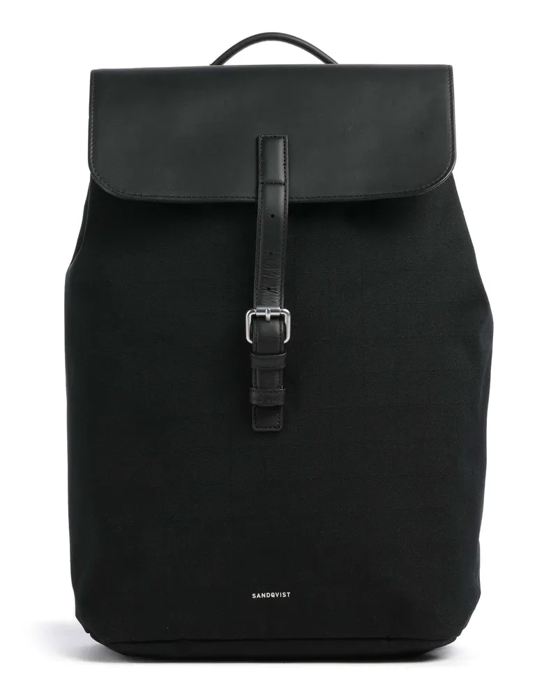 Sandqvist Rucksack Everyday M in schwarz Schwarz