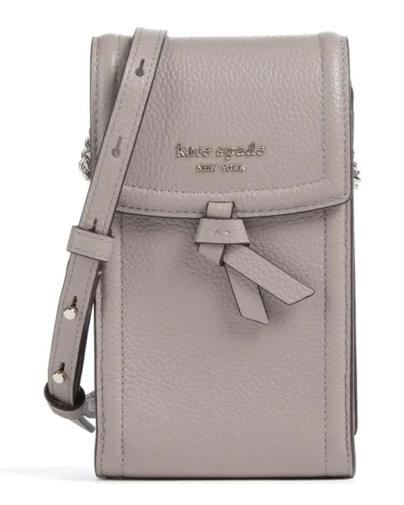 Kate Spade Knott Handytasche taupe Grau