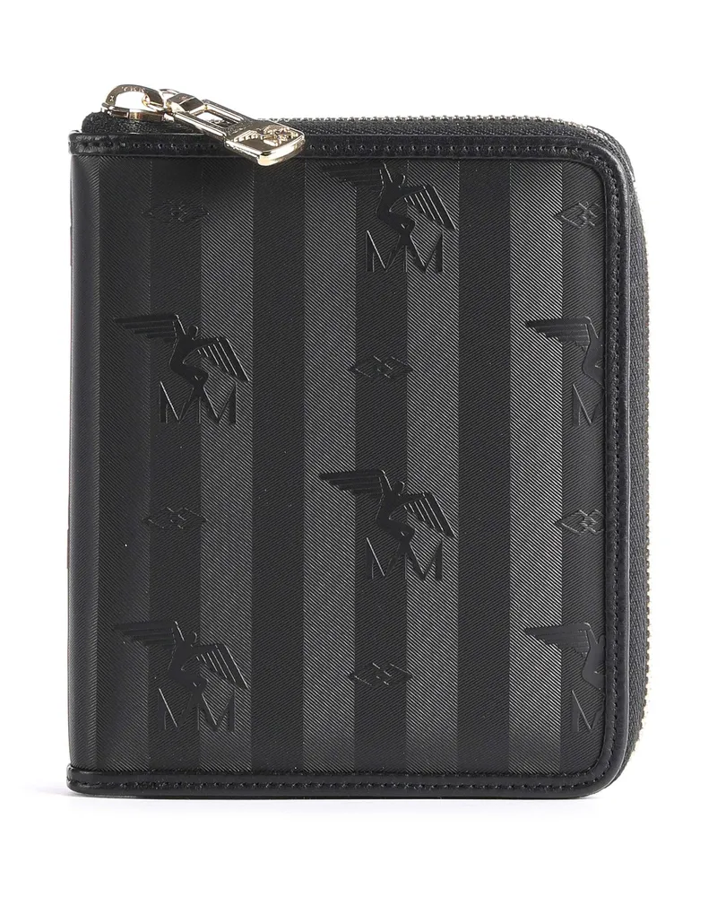 Maison Mollerus Geldbörse Vinerus Niederhorn in schwarz Schwarz