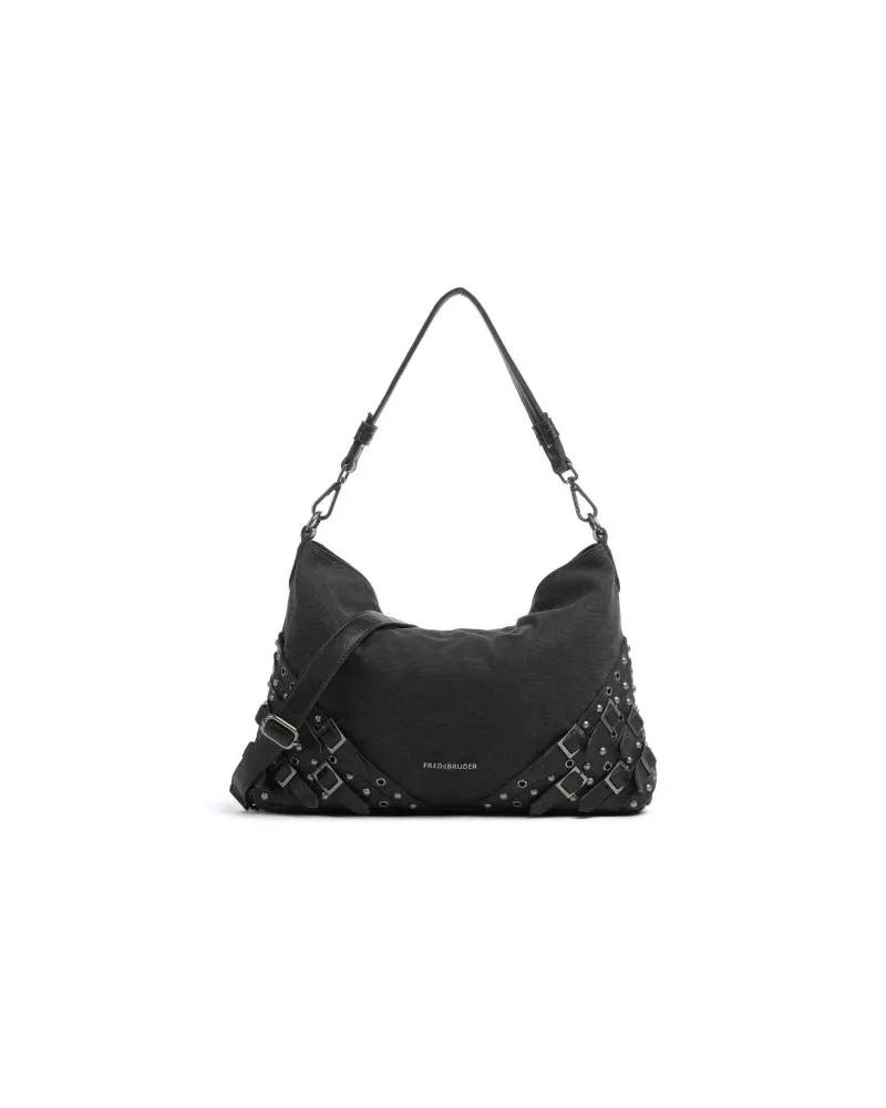 FREDsBRUDER Buckle My Bag Beuteltasche schwarz Schwarz