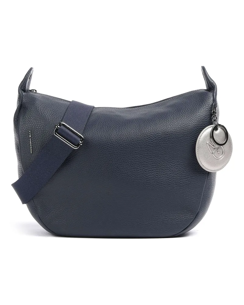 Mandarina Duck Umhängetasche Mellow Leather in blau Blau