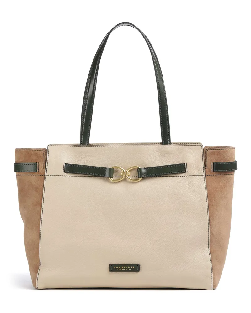 The Bridge Shopper Isotta Wow in elfenbein Beige