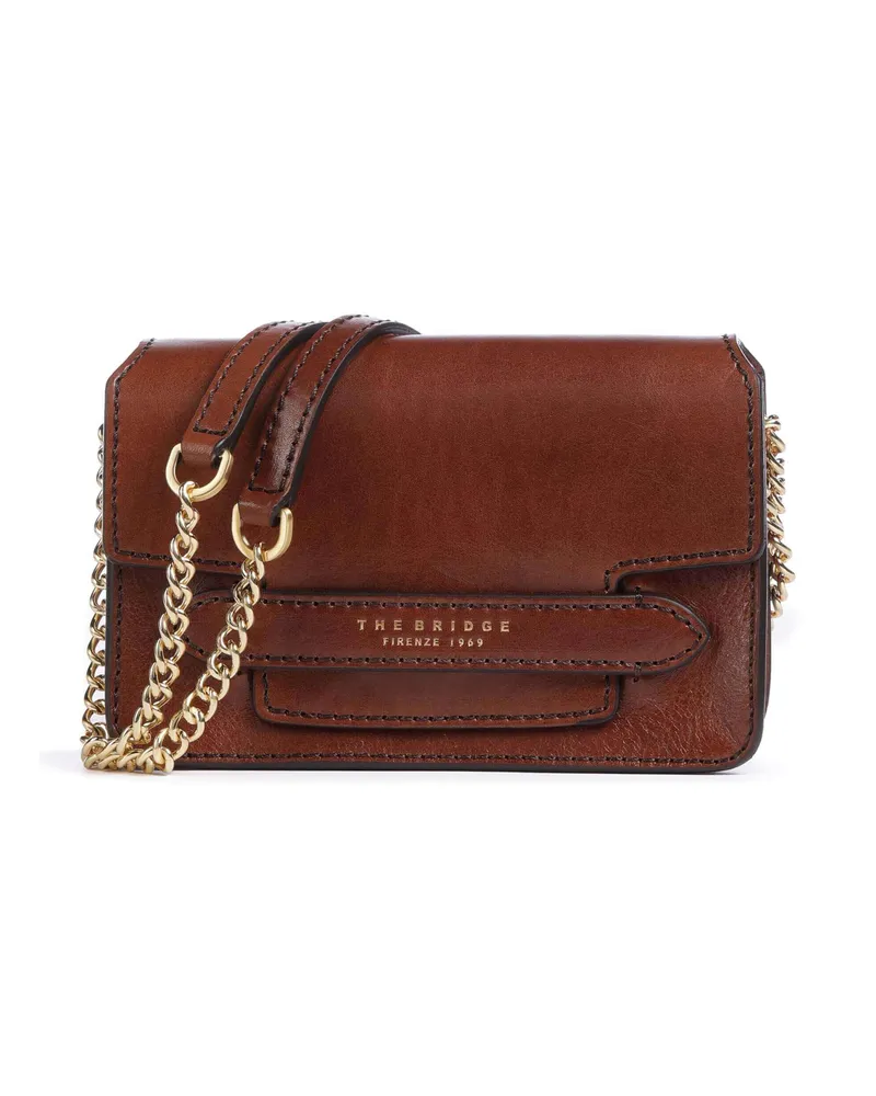 The Bridge Schultertasche Lucrezia in braun Braun
