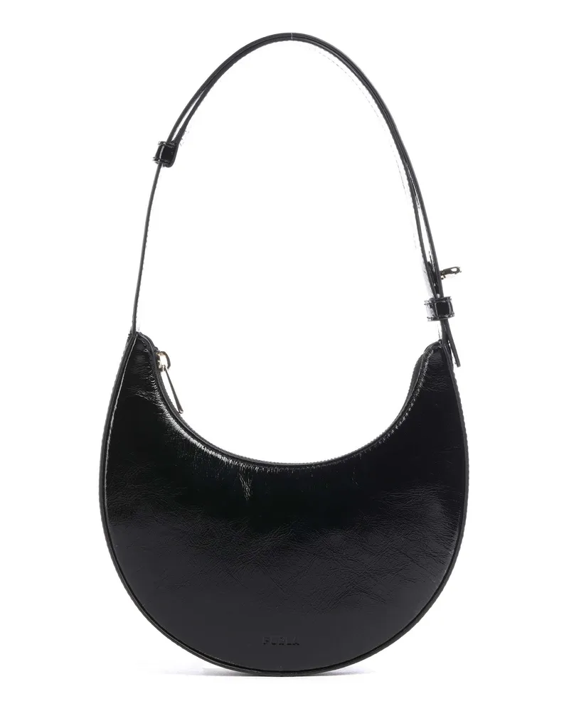 Furla Schultertasche Delizia Mini in schwarz Schwarz