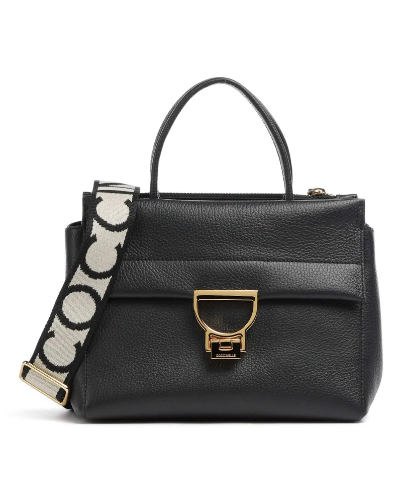 Coccinelle Handtasche Arlettis Signature in schwarz Schwarz