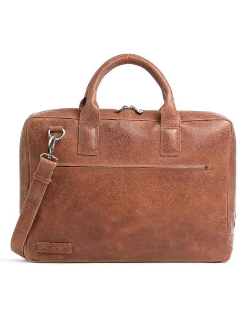 Plevier Laptoptasche cognac Braun