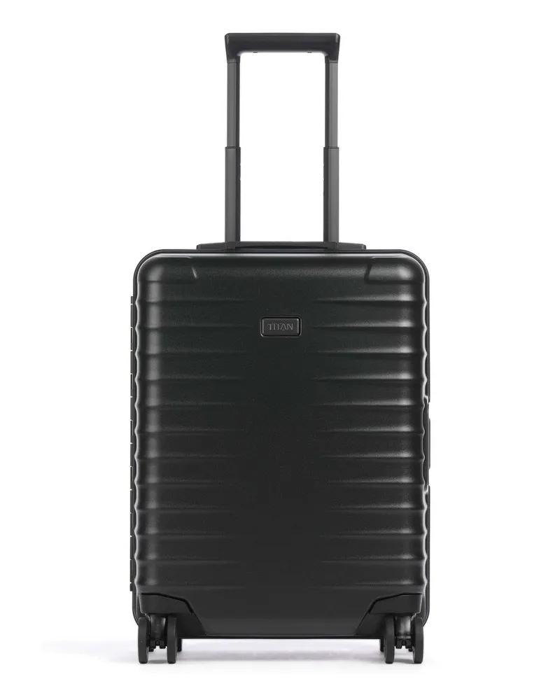 Titan 4-Rollen Trolley Overseas in schwarz Schwarz