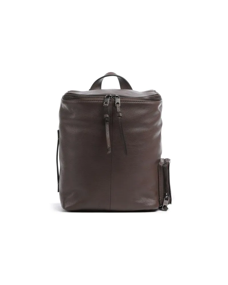 Liebeskind Hera Small Pebble S Rucksack dunkelbraun Braun