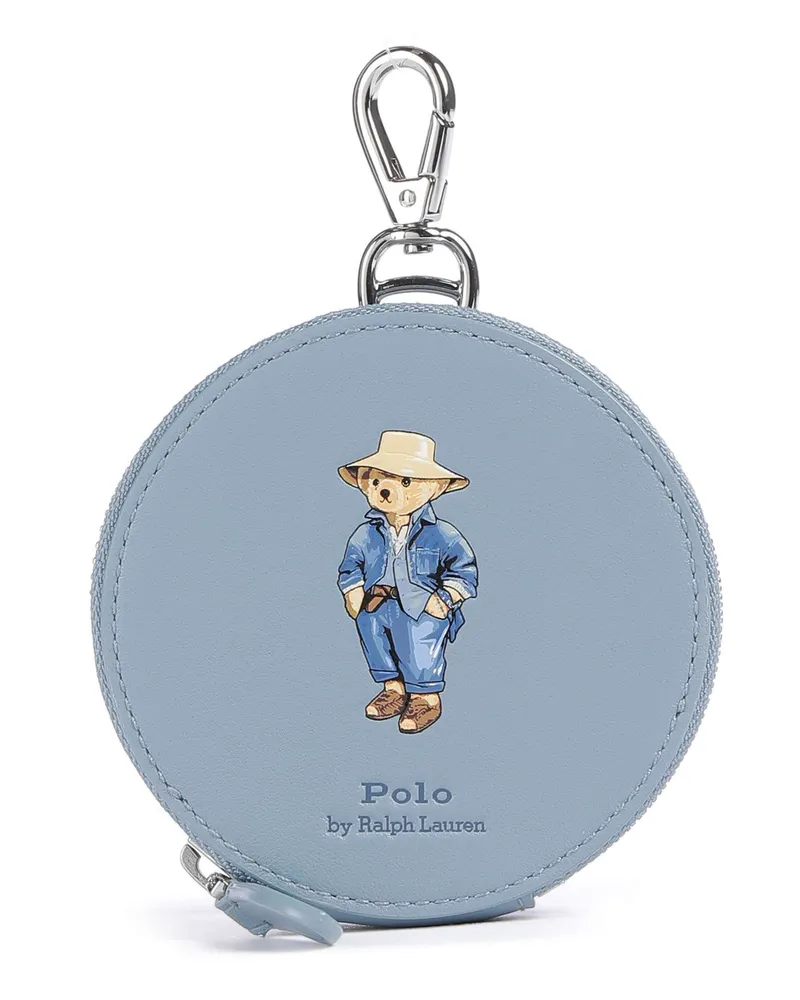 Ralph Lauren Geldbörse Bear Traveller in blau Blau