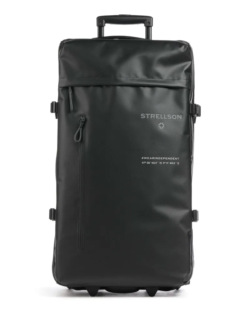 Strellson Rollenreisetasche Stockwell 2.0 C65 in schwarz Schwarz