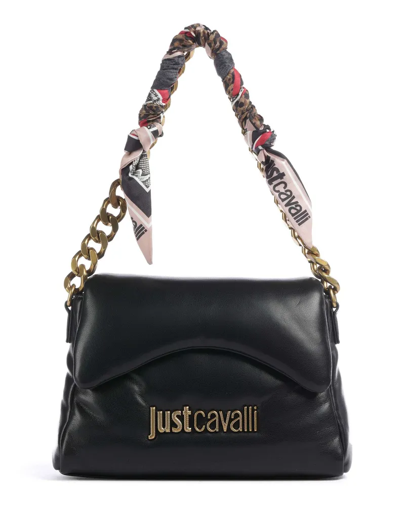 Just Cavalli Schultertasche Puffy Foulard in schwarz Schwarz