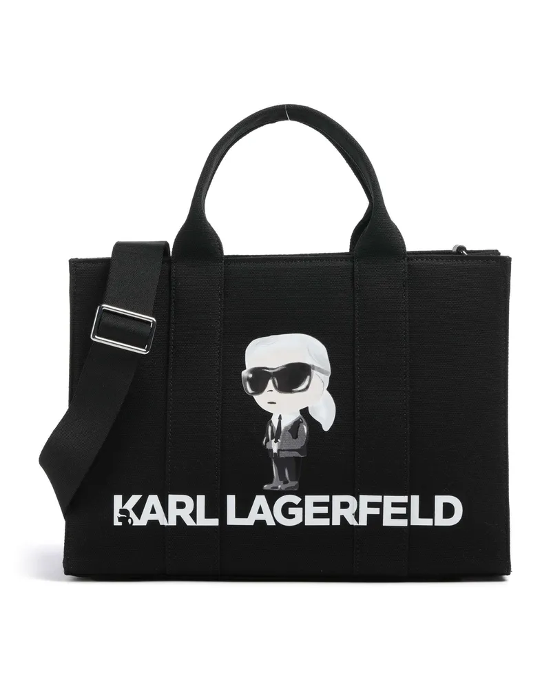 Karl Lagerfeld Handtasche K/Ikonik Karl in schwarz Schwarz