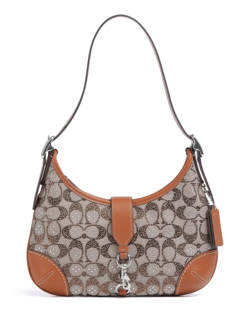 Coach Schultertasche The  Originals Hamptons Crystal Signature in braun Braun