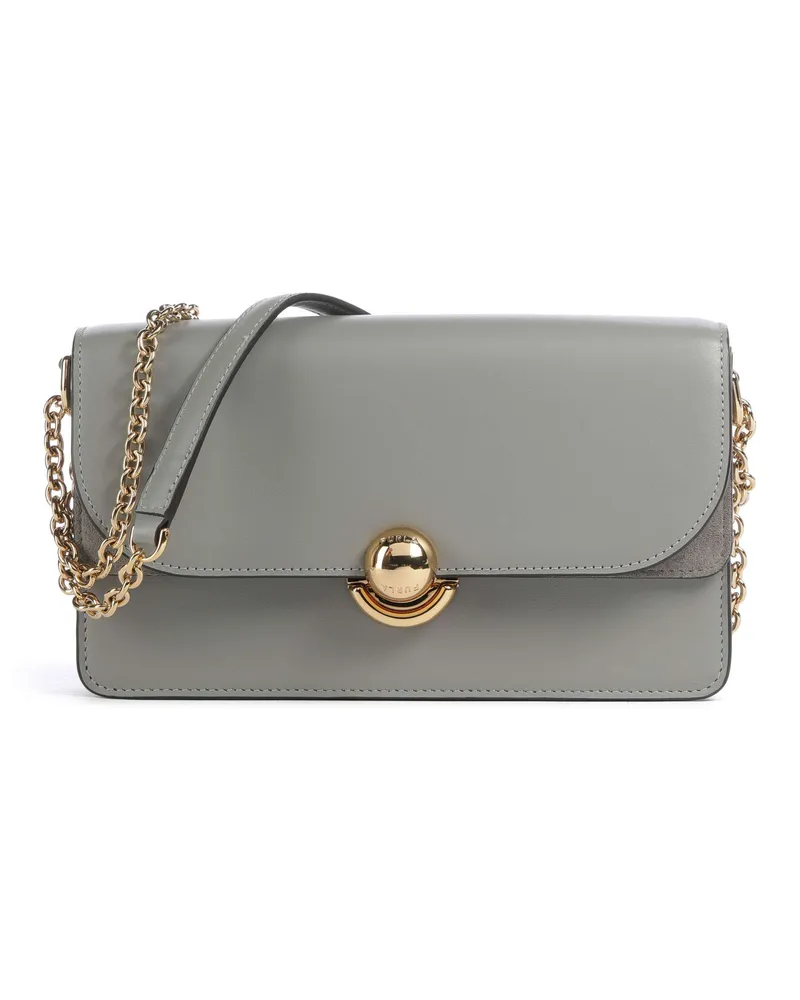 Furla Schultertasche Sfera S in grau Grau