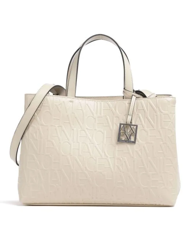 Armani Exchange Handtasche elfenbein Beige