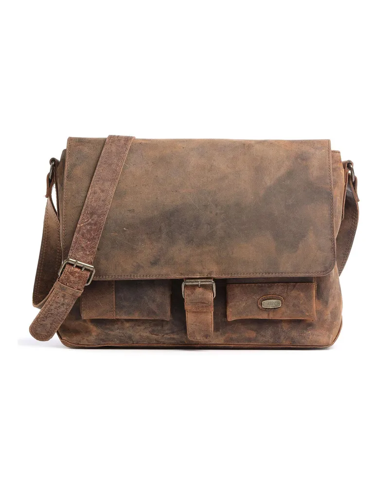 Harold's Kuriertasche Antico in braun Braun