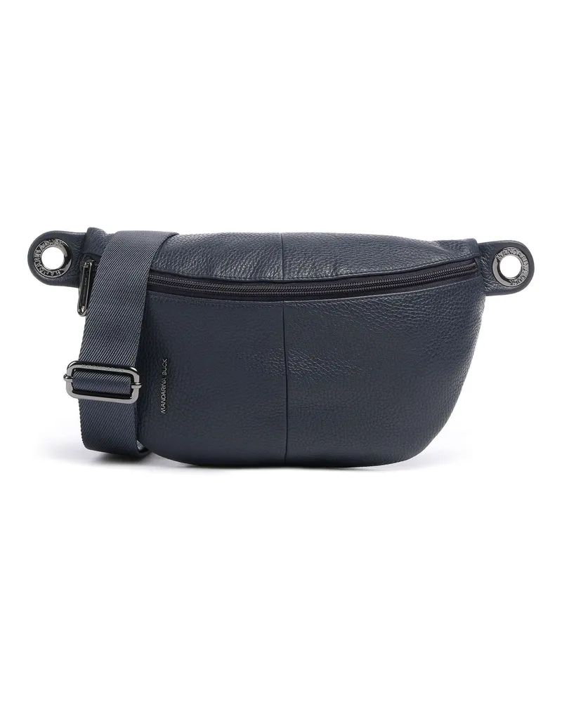 Mandarina Duck Gürteltasche Mellow Leather in blau Blau