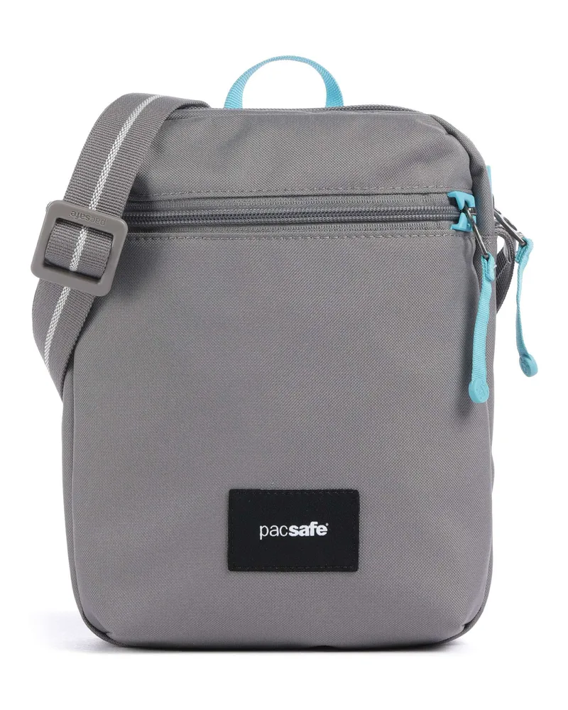 Pacsafe Umhängetasche Go Festival in grau Grau