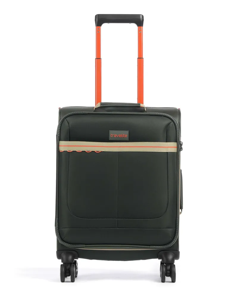 Travelite 4-Rollen Trolley Color Craze in oliv Oliv