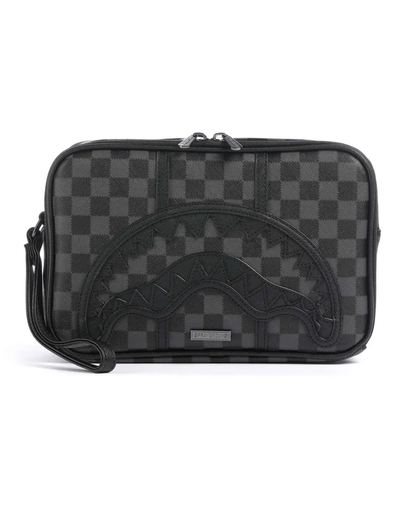 Sprayground Kulturbeutel Midnight Chateau in schwarz Schwarz