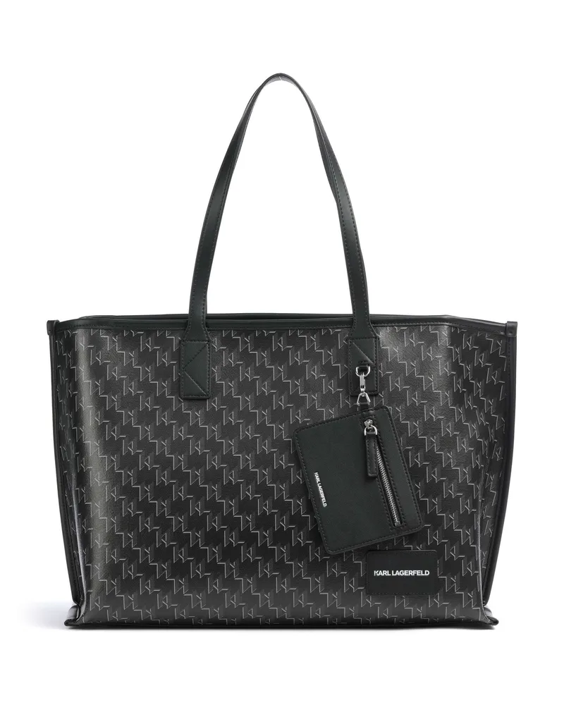 Karl Lagerfeld Shopper K/Voyage in schwarz Schwarz
