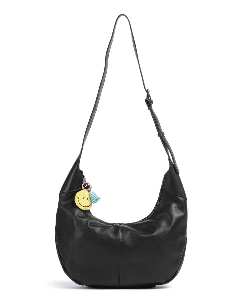FREDsBRUDER Beuteltasche Take A Smile in schwarz Schwarz