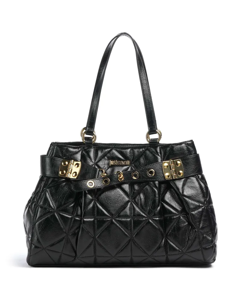 Just Cavalli Shopper in schwarz Schwarz