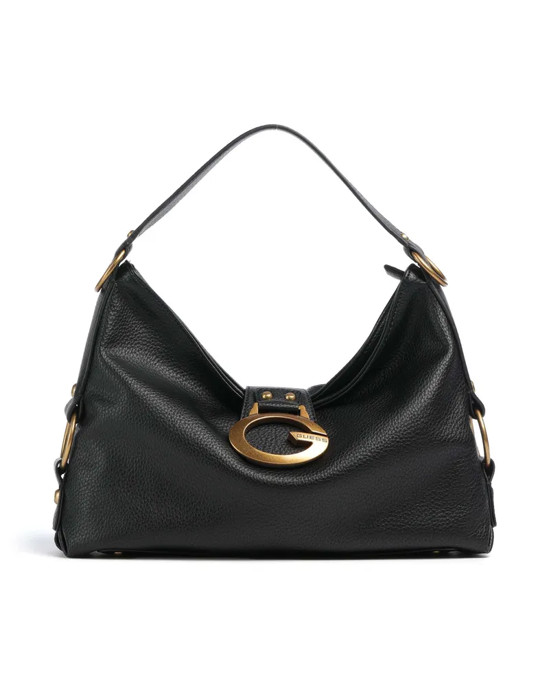 Guess Beuteltasche Camden in schwarz Schwarz