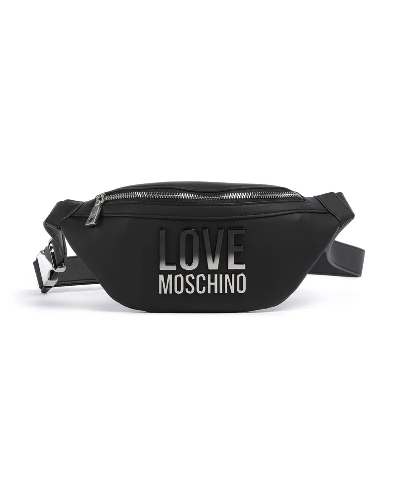 Moschino Gürteltasche Prism in schwarz Schwarz