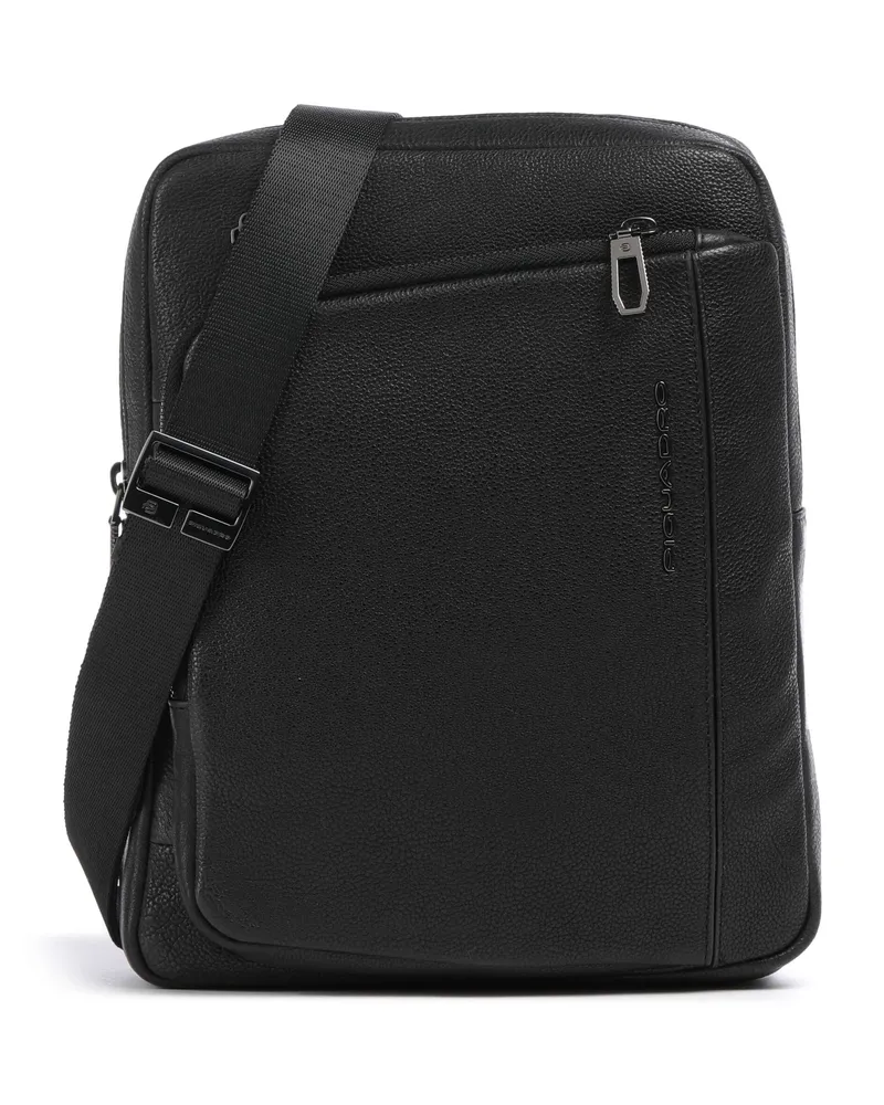 Piquadro Umhängetasche S134 in schwarz Schwarz