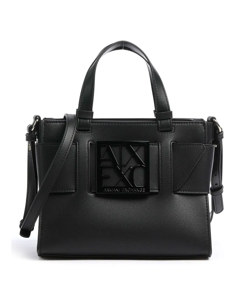 Armani Exchange Handtasche Susie M in schwarz Schwarz
