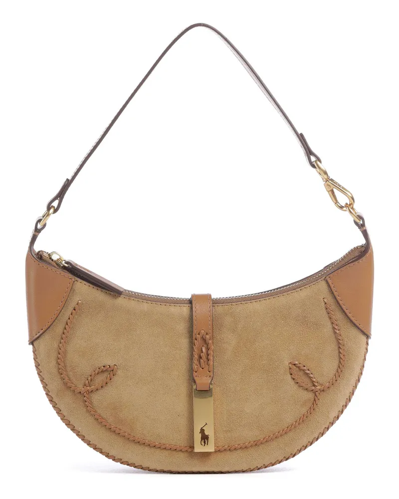 Ralph Lauren Schultertasche ID Collection Small in braun Braun