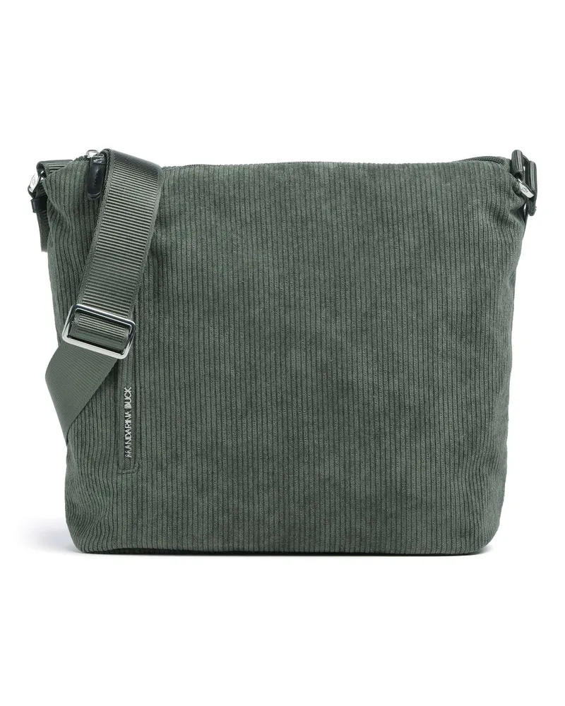 Mandarina Duck Schultertasche Hunter Velvet in grün Grün