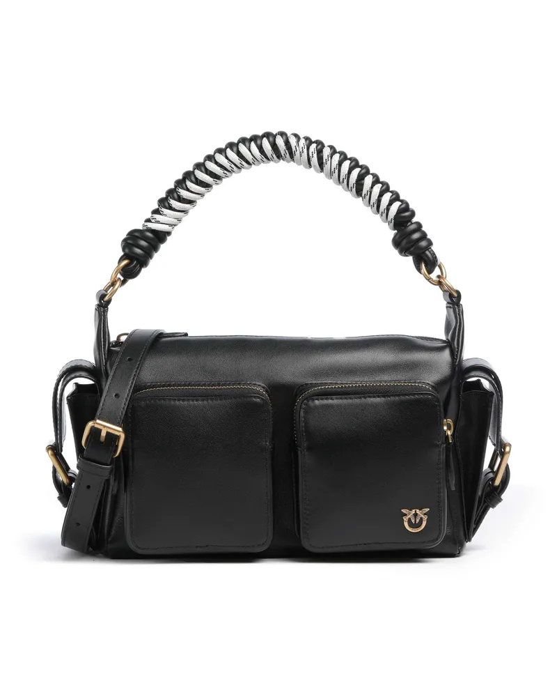 Pinko Schultertasche Cargo in schwarz Schwarz